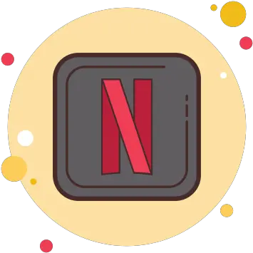  Netflix Desktop App Icon U2013 Free Download Png And Vector Dot Netflix Icon Black