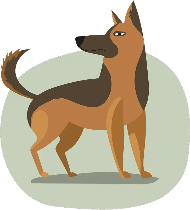  German Shepherd Clipart Clipartworld Transparent Cartoon German Shepherd Png German Shepard Puppy Icon