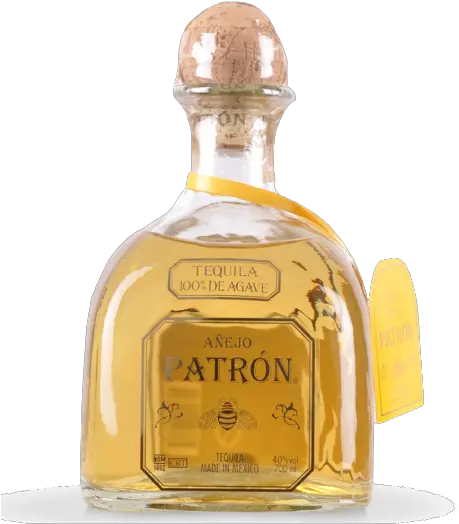  Download Patron Anejo Tequila 750ml Patron Tequila Png Patron Bottle Png