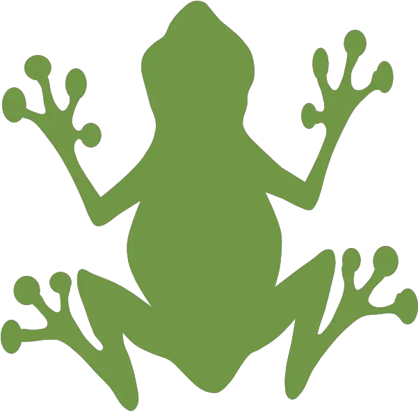  Download Green Frog Clipart Png For Web Image With No Green Frog Silhouette Frog Clipart Png