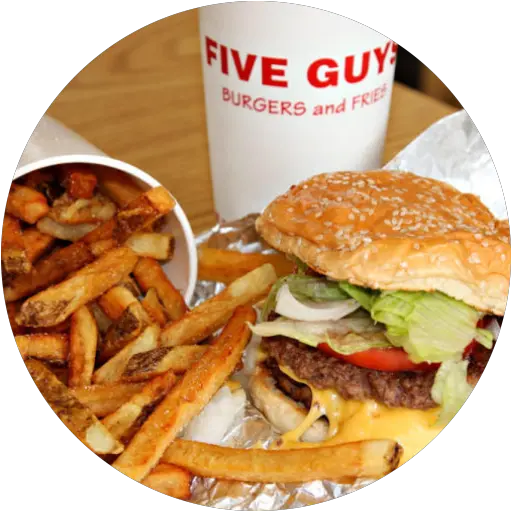  Five Guys Burger And Fries Five Guys Png Burger And Fries Png