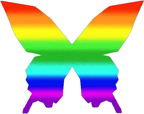  Rainbow Glowing Butterfly Png High Quality Image Png Arts Butterflies Glowing Png