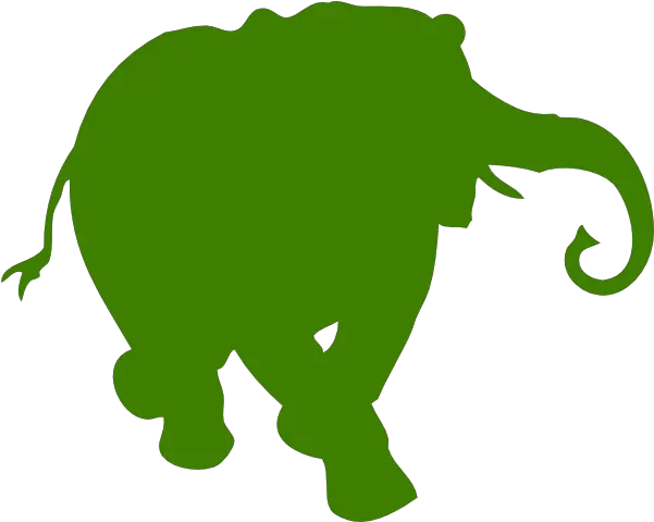  Silhouette Green Clip Art Elephant Silhouette Png Elephant Silhouette Png