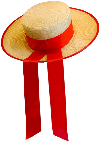  Hat Straw Isolated Gondolier Hat Png Straw Hat Png