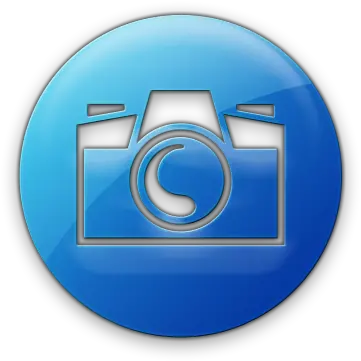  Download Blue Photo Gallery Icon Png Vertical Gallery Icon Transparent