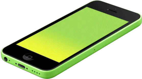  Mockuphone Cell Phone Yellow Png Cell Phone Png