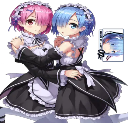  Rem And Ram Roblox Rem Hair Png Rem Png