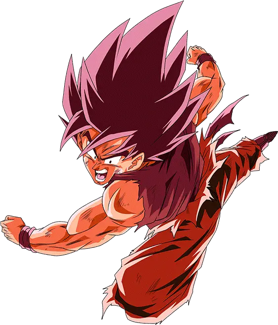  Goku Kaioken Goku Dokkan Png Goku Hair Png