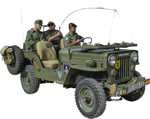  Us Army Soldier In Army Jeep Png Us Soldier Png