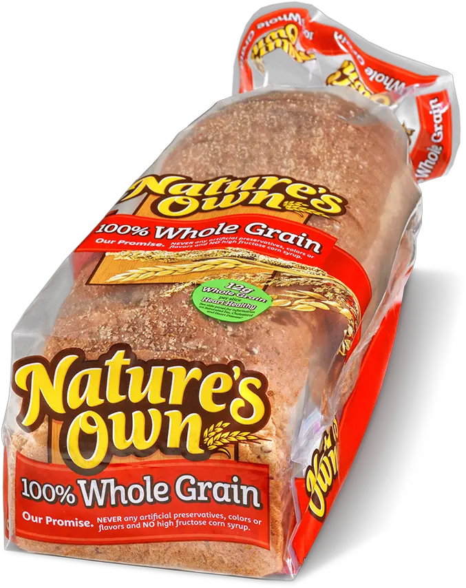  100 Whole Grain U2014 Natureu0027s Own Own Honey Wheat Bread Png Grain Png