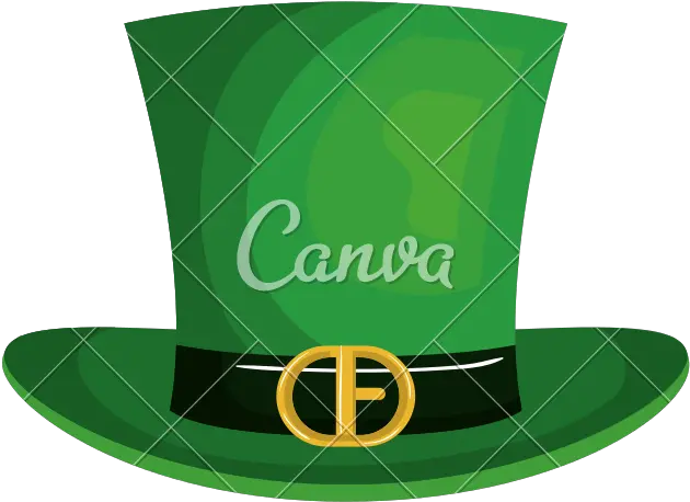  Irish Elf Hat Isolated Icon Icons By Canva Emblem Png Elf Hat Transparent