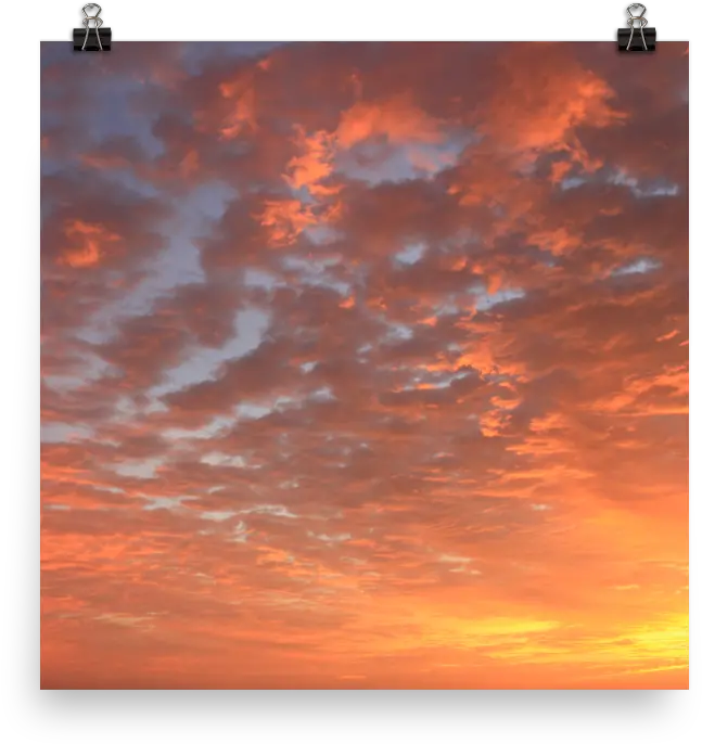  Sunrise Cloudscape Poster Russell The Destroyer Metal Still Life Png Sunrise Transparent