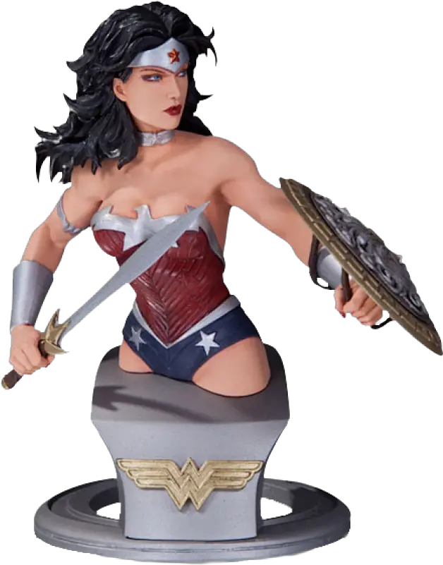  Dc Super Heroes Buste Dc Comics Png Wonder Woman Transparent