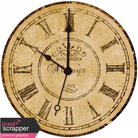  Vintage November Blogtrain Clock Face Graphic By Sheila Solid Png Clock Face Transparent