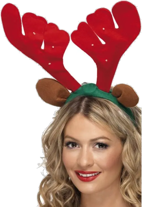  Download Reindeer Antlers Headband Png Christmas Snowflake Reindeer Antlers Reindeer Antlers Transparent Background