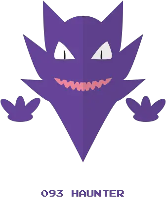  Haunter Bulbasaur Gastly Haunter Gengar Ditto Illustration Png Gengar Png