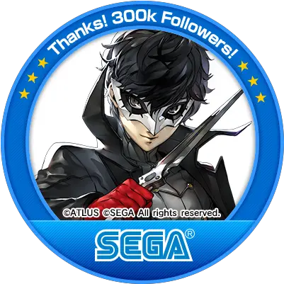  Sega Is Distributing 300 Twitter Icons Persona 5 Cospa Png Joker Mask Png