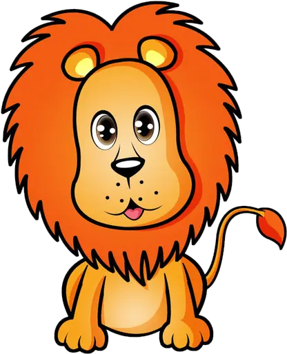  Cartoon Tiger Transprent Png Lion Clipart Full Size Lion Lion Clipart Png