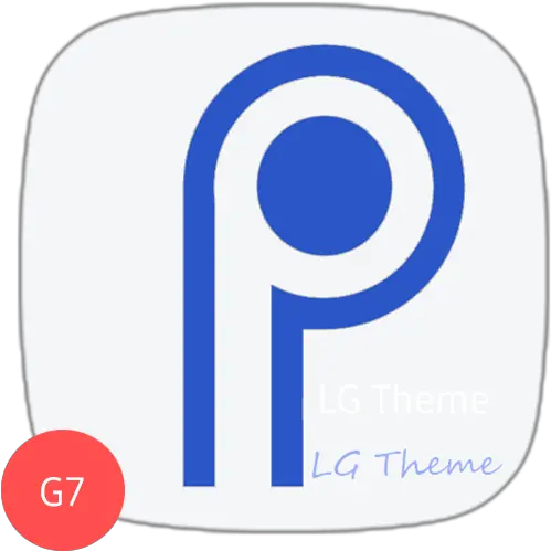  Theme Android P For Lg G7 V35 V40 2 Vertical Png Lg G5 Icon Pack