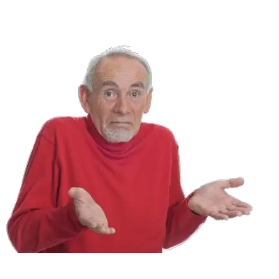  Shrug Emoji Old Man Transparent Png Guess I Ll Die Meme Meme Man Png