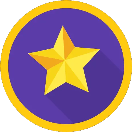  Award Cup Reward Star Winner Icon Circulo Con Estrella Png Purple Star Png