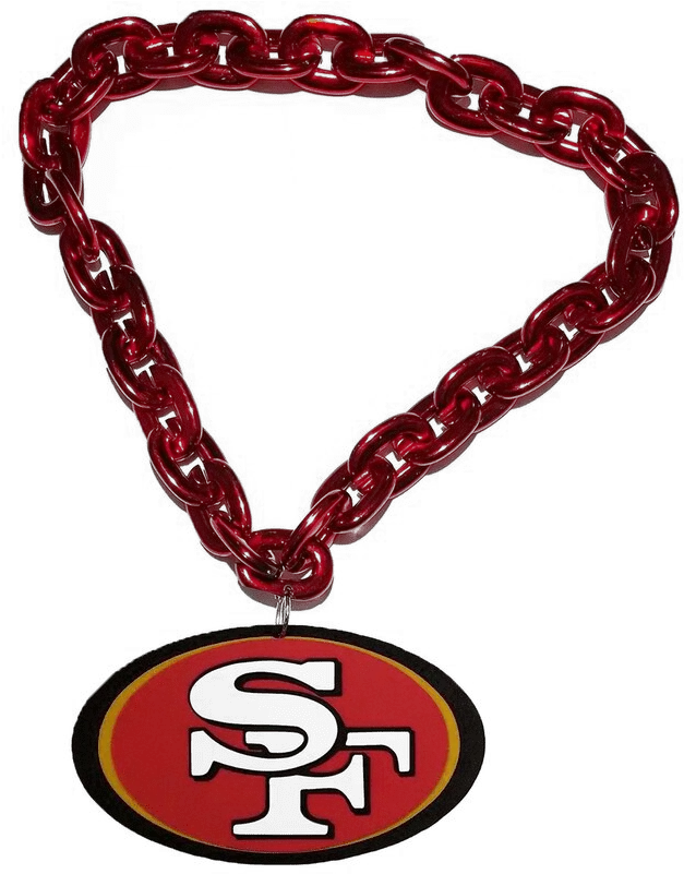  San Francisco 49ers Fan Chain San Francisco 49ers Png 49ers Logo Png