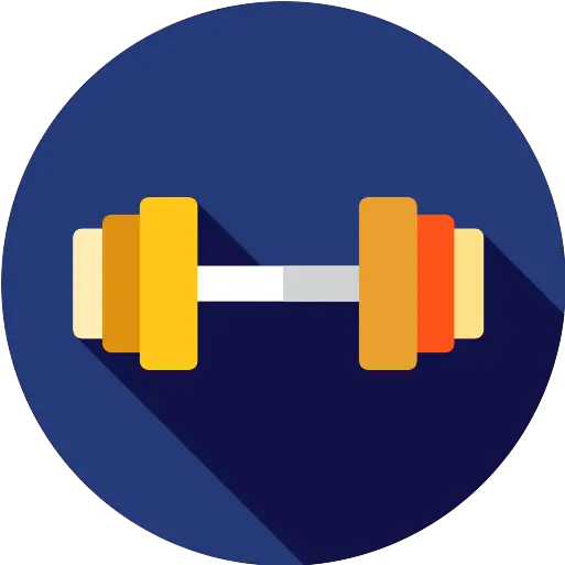  Dumbbell Training Vector Svg Icon Dumbell Png Icon Round Dumbbell Icon