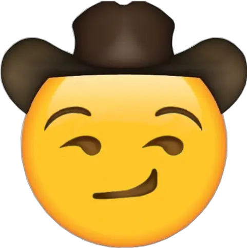  Sad Cowboy Hat Emoji Transparent Png Sad Cowboy Emoji Sad Emoji Transparent