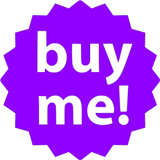  Violet Buy Me Badge Icon Free Violet Badge Icons Dot Png Buy Icon