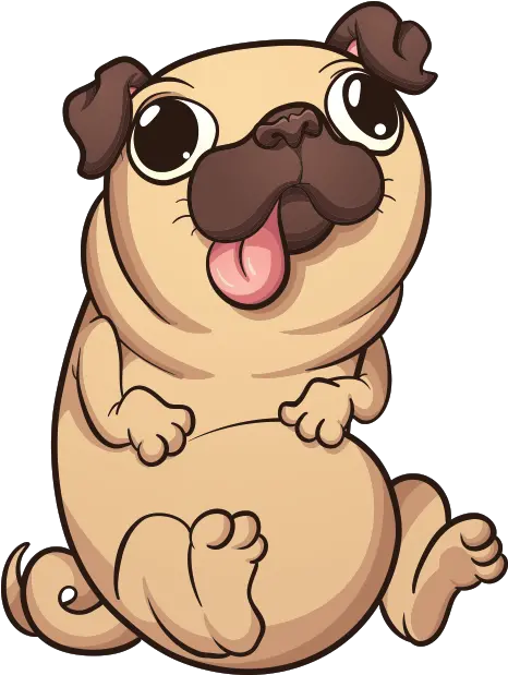  Clipart Dog Pug Cartoon Pug Png Pug Face Png