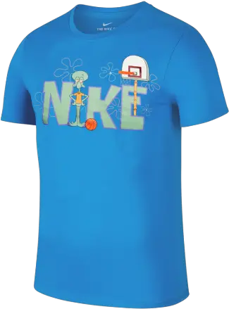  Nike Dry Kyrie Squidward Tentacles Short Sleeve Png Squidward Transparent