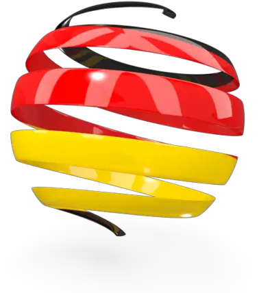  Round 3d Icon Illustration Of Flag Germany 3d Logo Icon Png Germany Png