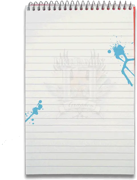  Download Hd Spiral Notebook Love Kills Transparent Png Sketch Pad Spiral Notebook Png
