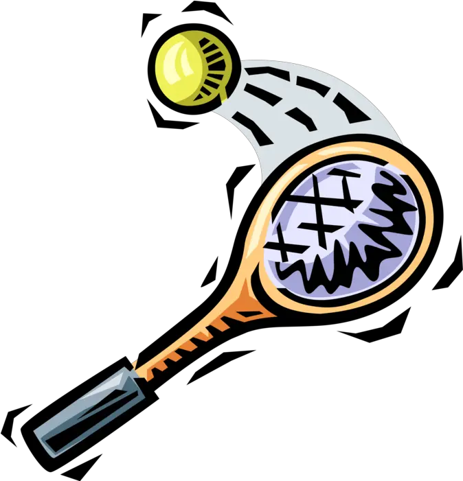  Tennis Racket And Ball Vector Image Paddle Tennis Png Tennis Racket Icon