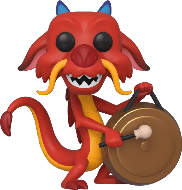  Disney Pop Disney Mulan Mushu W Gong Png Mulan Png