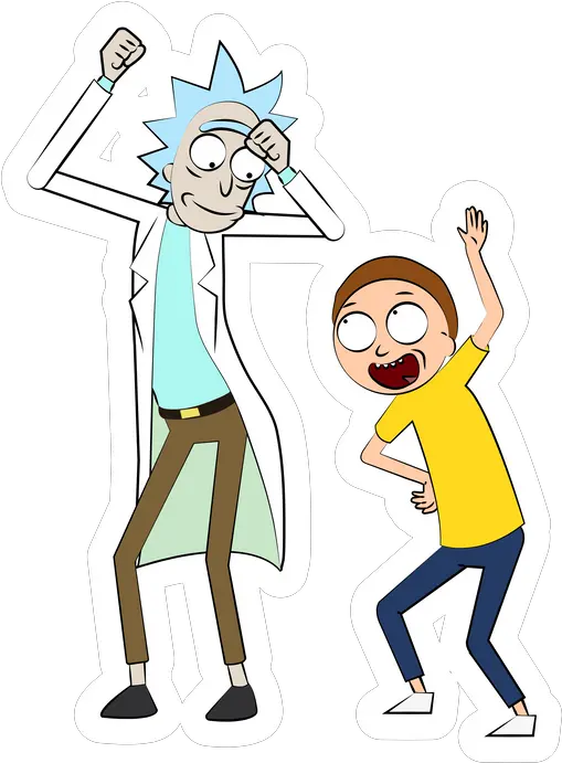  Rick And Morty Stickers Sticker Mania Rick And Morty Png Morty Smith Icon