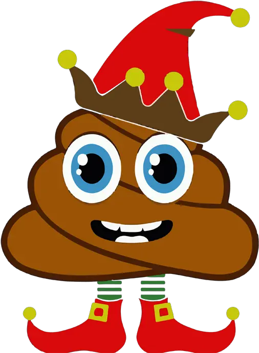  Elf Clipart Poop 5 Cartoon Elf Pooping Png Shit Emoji Png