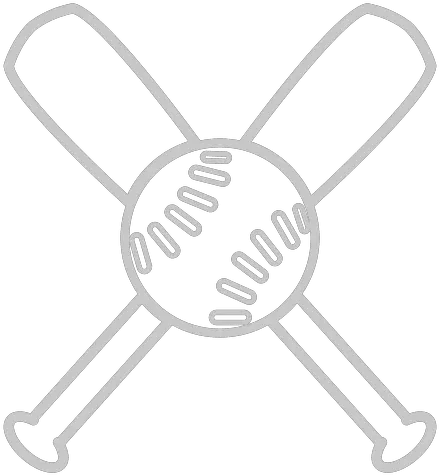  Baseball Bats Outline Logo Transparent 176082 Png Baseball And Bats Outline Baseball Bat Transparent