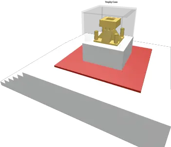  Sm Gold Trophy Set Roblox Podium Png Gold Trophy Png