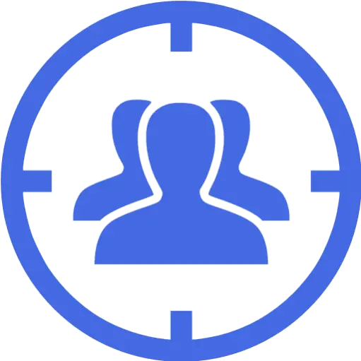  Royal Blue Target Audience Icon Icon Target Group Png Target Transparent Background