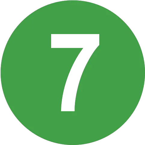  Fileeo Circle Green Number 7svg Wikimedia Commons Dot Png Number 7 Icon