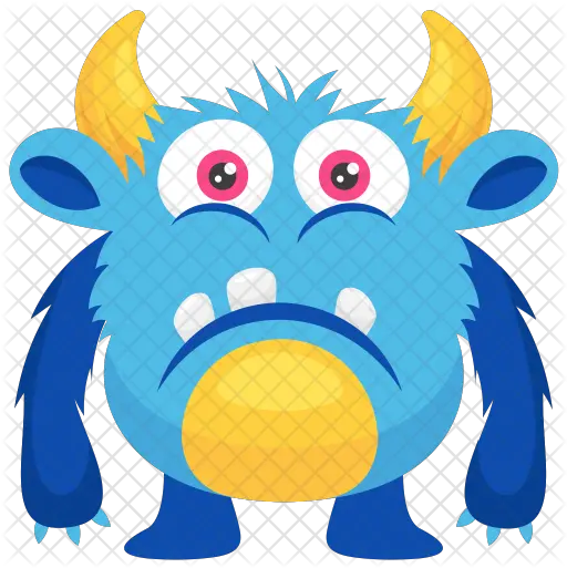  Sad Monster Icon Cute Sad Monster Png Monster Png