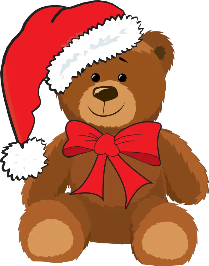  Library Of Christmas Teddy Bear Banner Black And White Christmas Teddy Bear Clipart Png Polar Bear Png