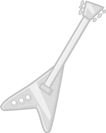  Silver Guitar Club Penguin Online Wiki Fandom Bass Guitar Png Bass Guitar Png