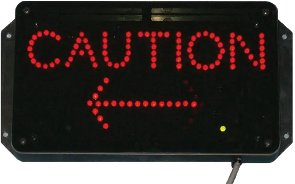  Led Caution Sign Alert Safety Products Led Display Png Caution Icon