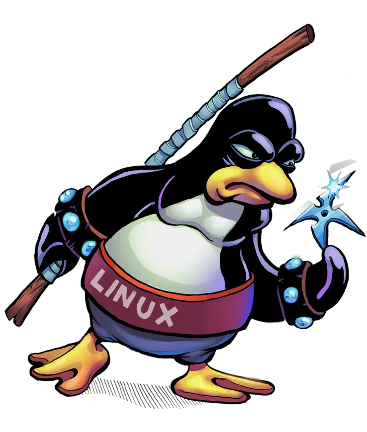  Download Free Tux Kernel Systemd Linux Ninja Block Icon Linux Ninja Png Ninja Icon