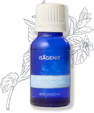  Essence By Isagenix Peppermint Essential Oil Essential Oil Png Peppermint Png