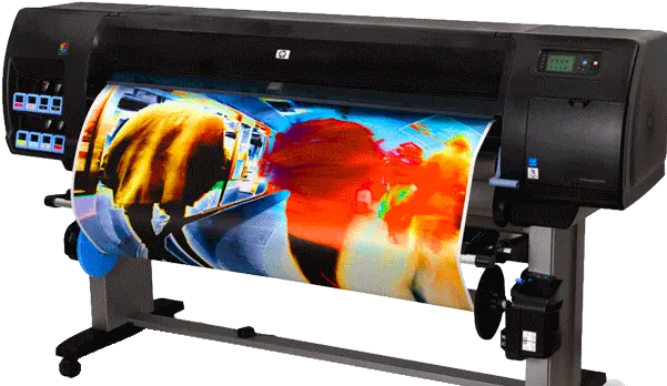  Download Large Format Printer Hp Designjet Z6200 Png Printer Png