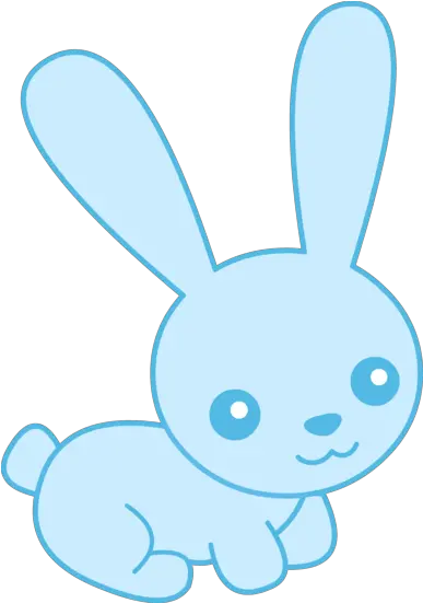  Blue Bunny Clipart Cute Rabbit Clipart Black And White Png Bunny Clipart Png