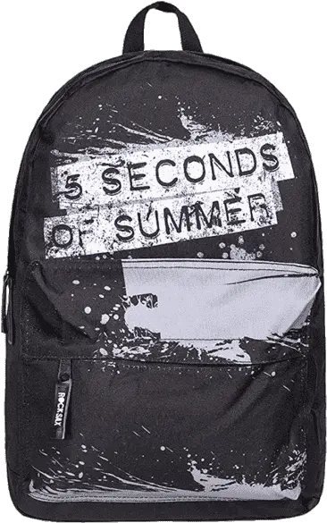  5 Seconds Of Summer Splatter Logo Hátizsák Garment Bag Png 5 Seconds Of Summer Logo